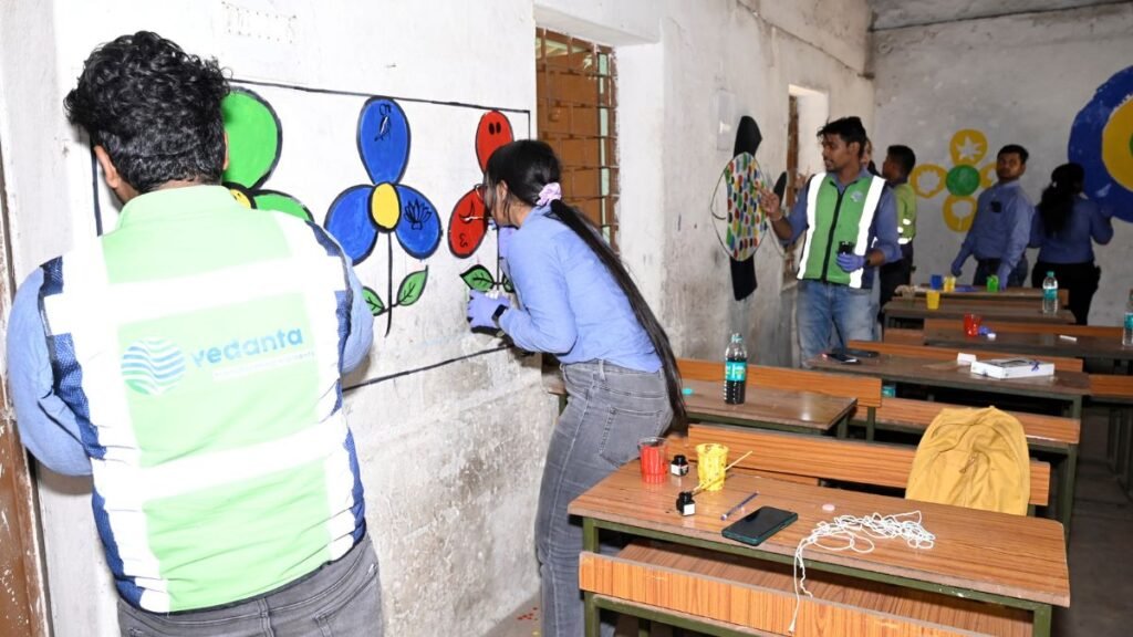 Vedanta Aluminium helps brighten Jharsuguda’s government schools through its ArtShala initiative