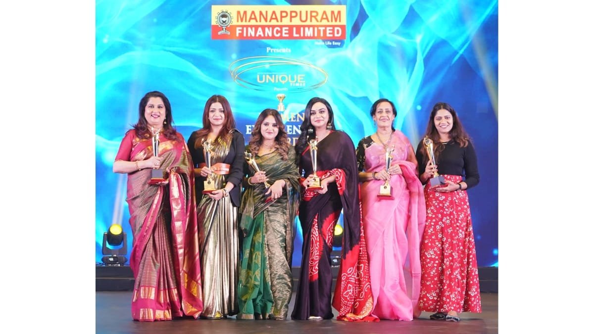 Trailblazers Honored at Manappuram Unique Times Women Excellence Award - PNN