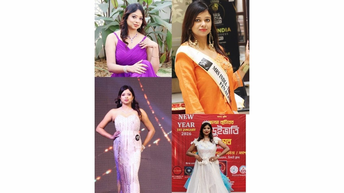 Soma Paul Crowned Mrs Cultural Ambassador at Mrs India Goddess Season 3-PNN