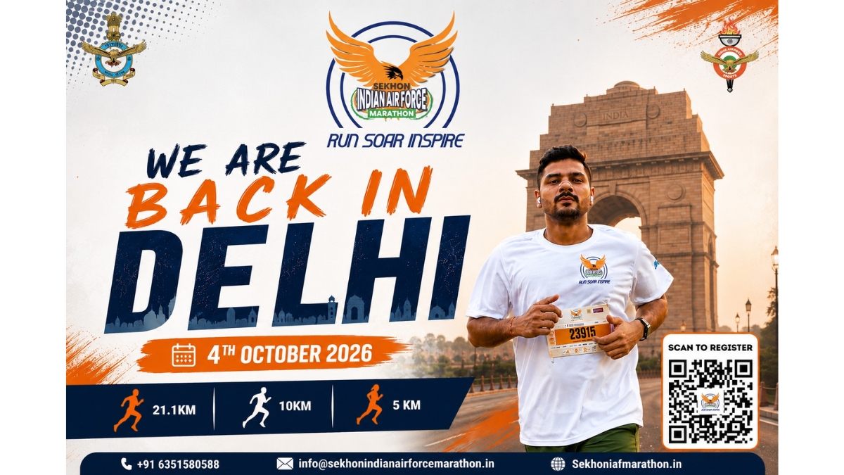 Indian Air Force Announces the 2nd Edition of the Sekhon Indian Air Force Marathon 2026