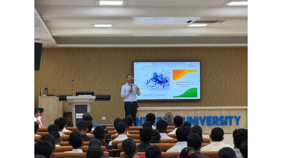 Invertis University Strengthens Experiential Learning for MBA and BBA Students Through CESIM Simulation